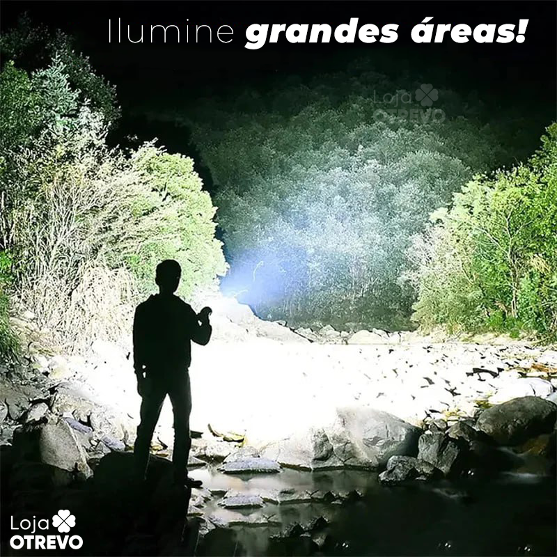 Super Lanterna Led de alta potência 1000000LM - PowerLight®