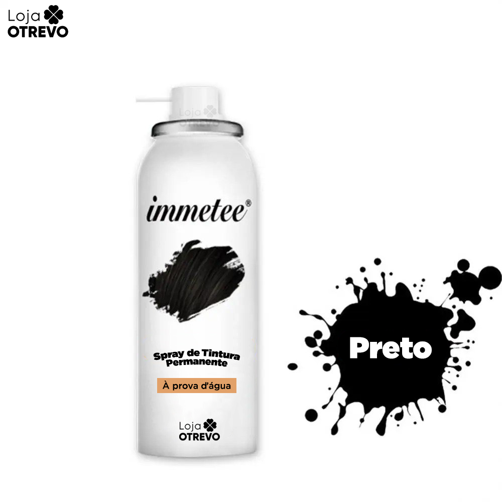Spray de Tintura Permanente a Prova D'água - ImmeteeHair®