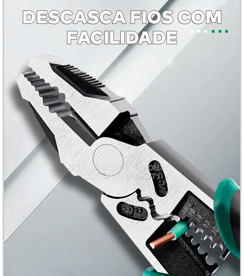 Super Alicate de Titanium Profissional Corta Tudo - ToolMax® (Poderoso e Resistente)