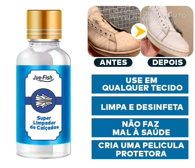 Super Limpador de Calçados - ®CleanMax (Rende varias Aplicações)
