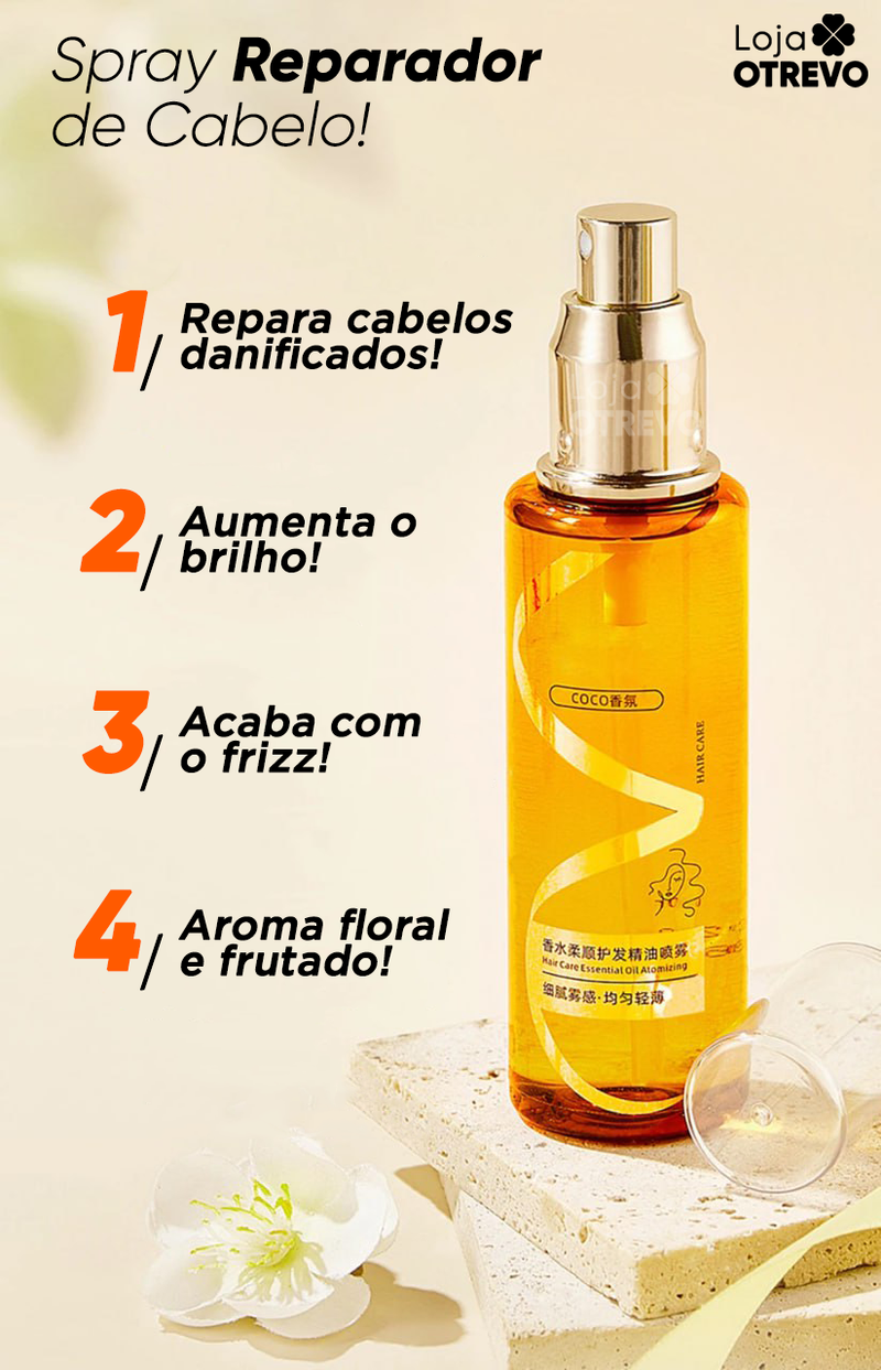 Spray Reparador de Cabelo instantâneo - ShineHair®