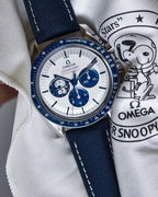 Relógio Speedmaster Snoopy Série de Aniversário 42mm +Caixa e Certificado