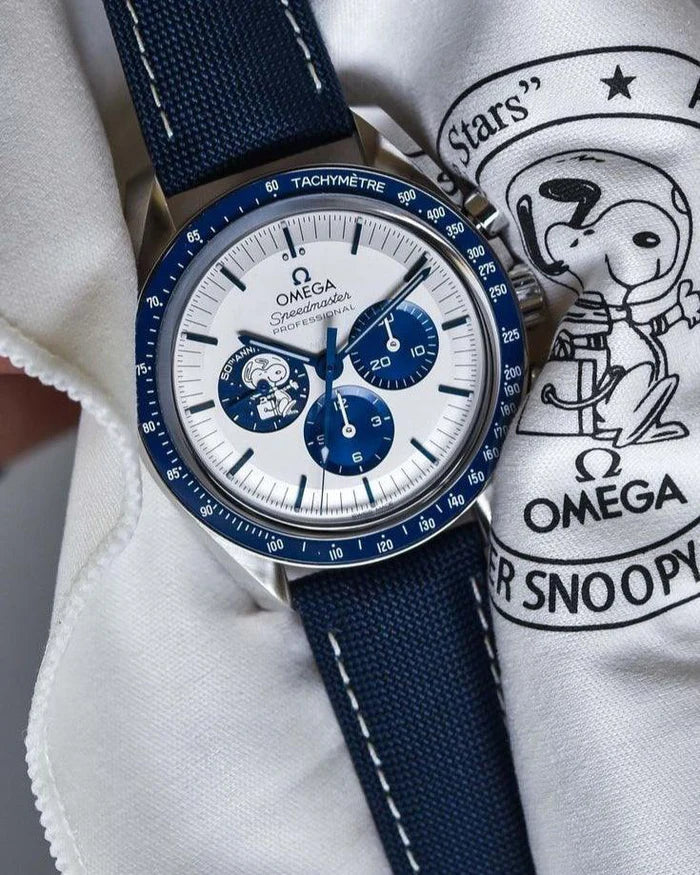 Relógio Speedmaster Snoopy Série de Aniversário 42mm +Caixa e Certificado