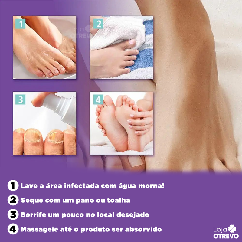 Spray Reparador de Unhas 3 em 1 (Reparador, Restaurador e Fortalecedor de Unhas) MedNail®