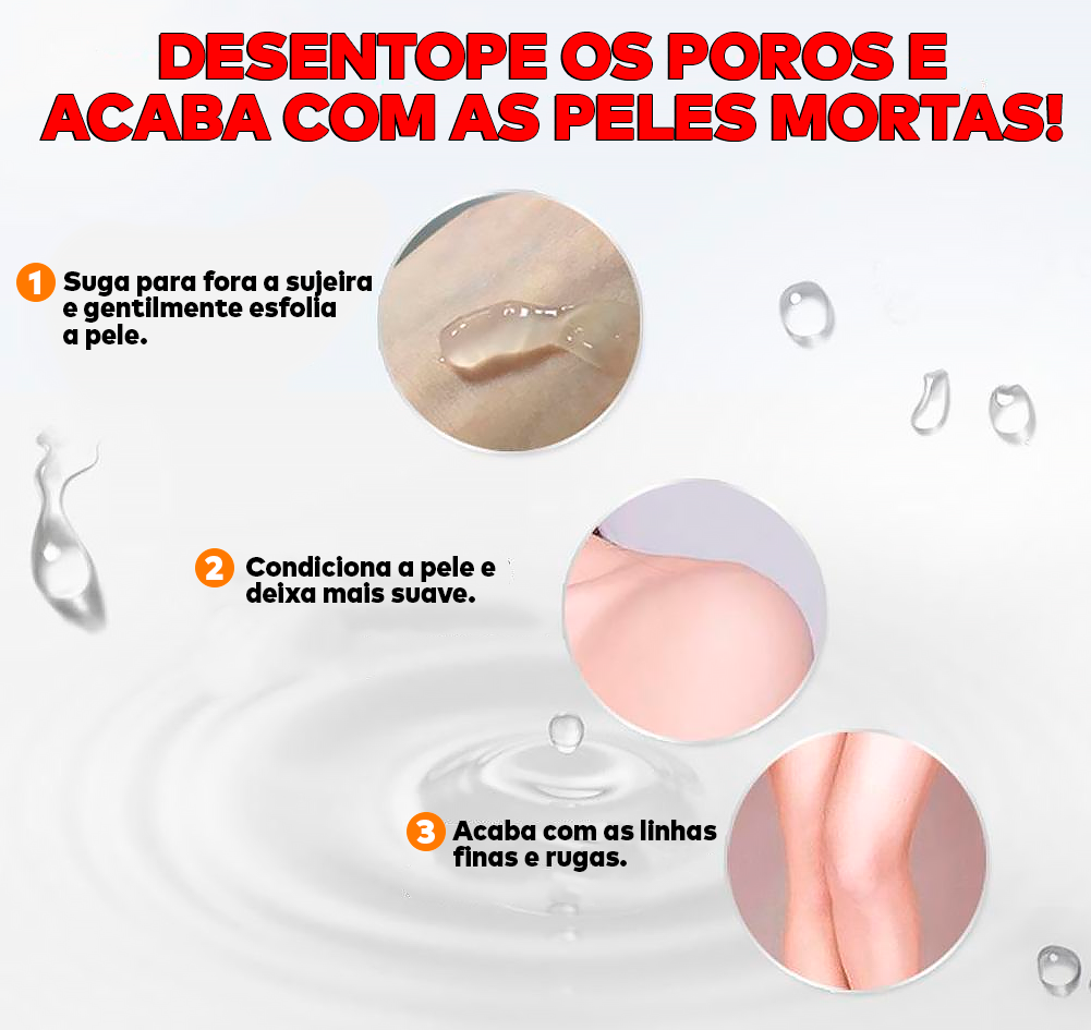 Gel Esfoliante e Clareador - ®OrangeBeauty (100% de Clareamento e Hidratação da Pele)