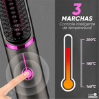 TopHair®  - Super Escova Alisadora 3 em 1 (ALISA, MODELA E ANTI FRIZZ)