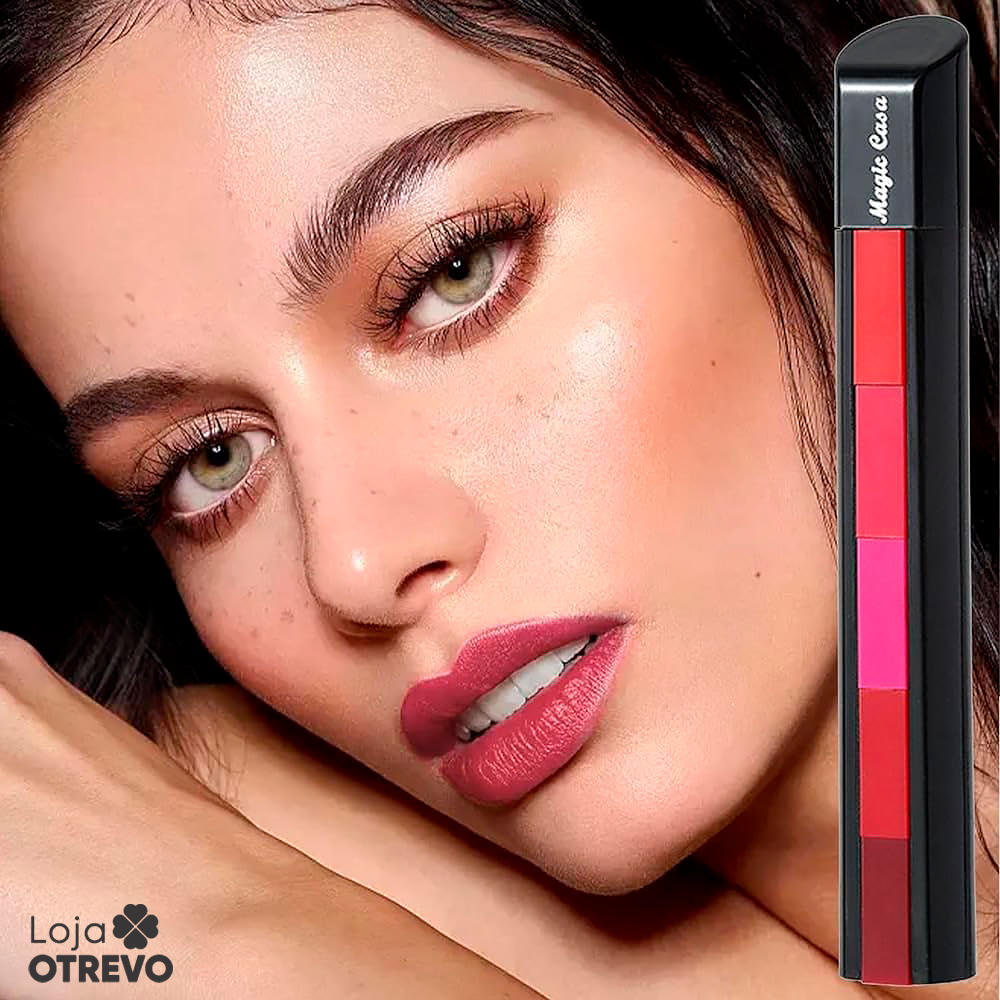 Batom FitColors® Efeito Matte (5 em 1)