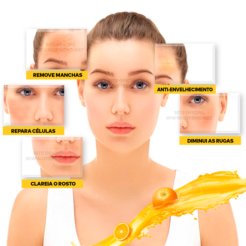 Super Serum Clareador Facial - ®GoldOrange