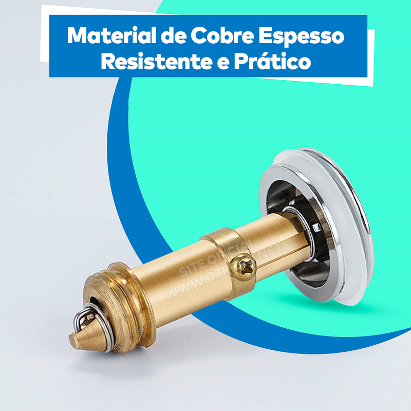 Ralo Inteligente de Aço Inoxidável Para Pia - ®WaterClean