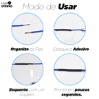 Adesivo Reparador e Protetor de Cabos - 560 Peças - MaxProtection®