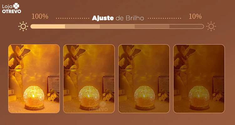 AuroraLamp -  Luminária Projetora Nórdica