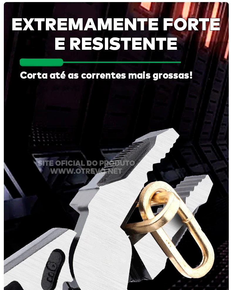 Super Alicate de Titanium Profissional Corta Tudo - ToolMax® (Poderoso e Resistente)