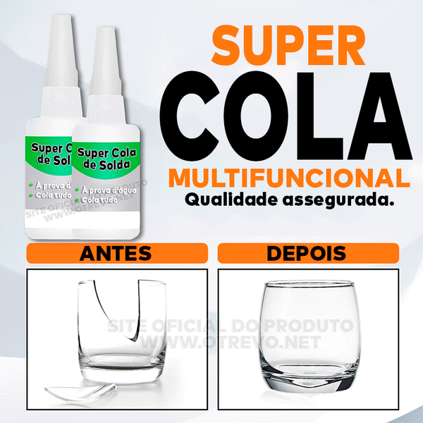 Super Cola de Solda à Prova d'água ®BondMax (COLA TUDO)