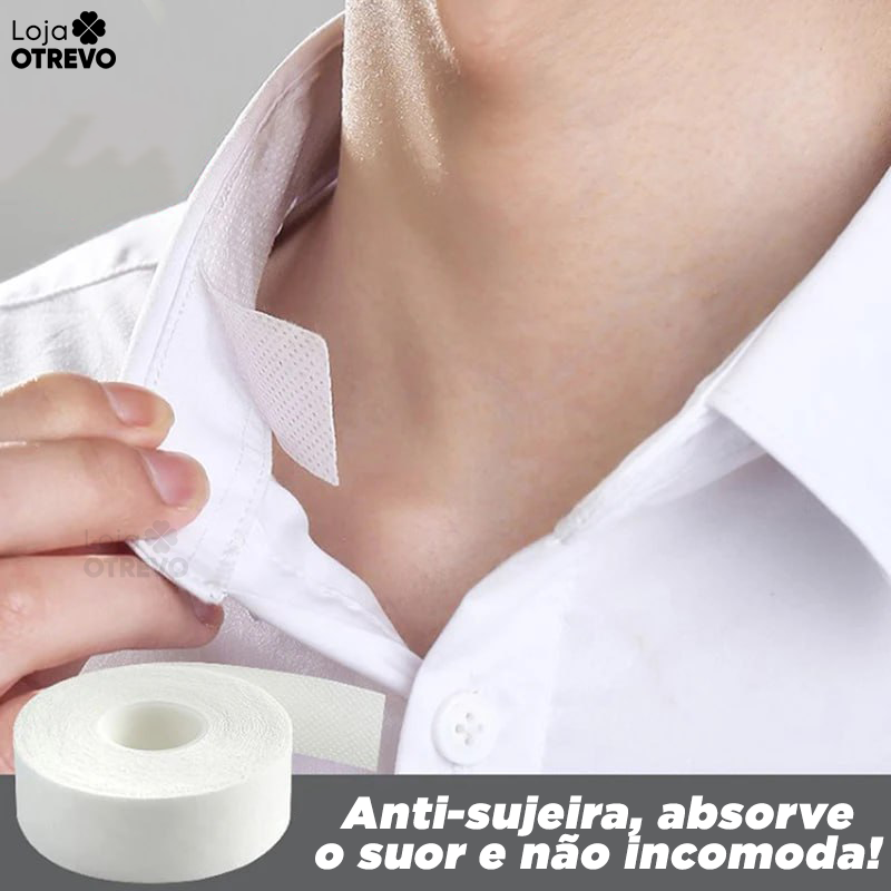 Fita Autoadesiva Para Roupas ( Anti-suor, Manchas e Sujeira)