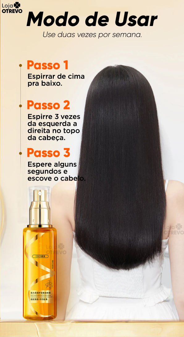 Spray Reparador de Cabelo instantâneo - ShineHair®