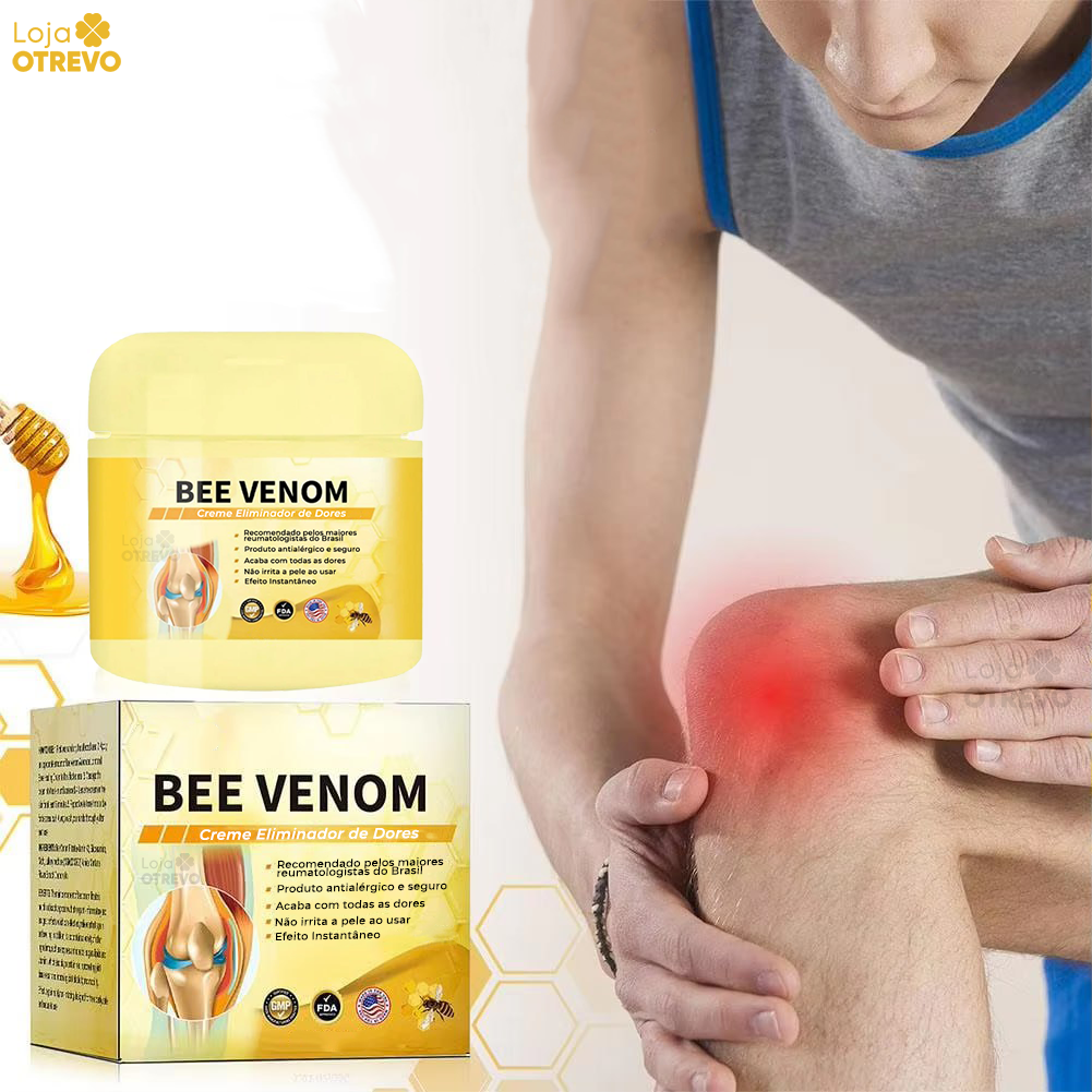 BeeVenom® - Creme Eliminador de Dor Instantâneo (Articulações e Ossos)