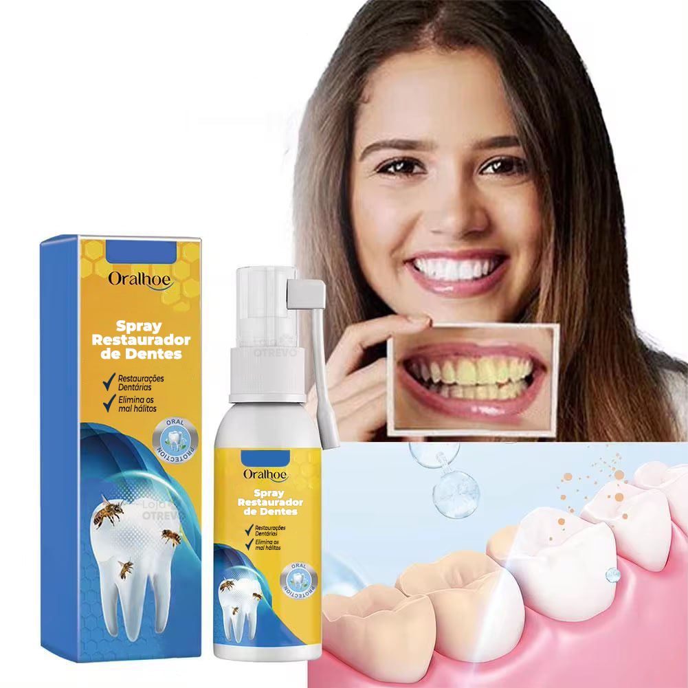 Spray Restaurador Rápido de Dentes - Própolis Oral