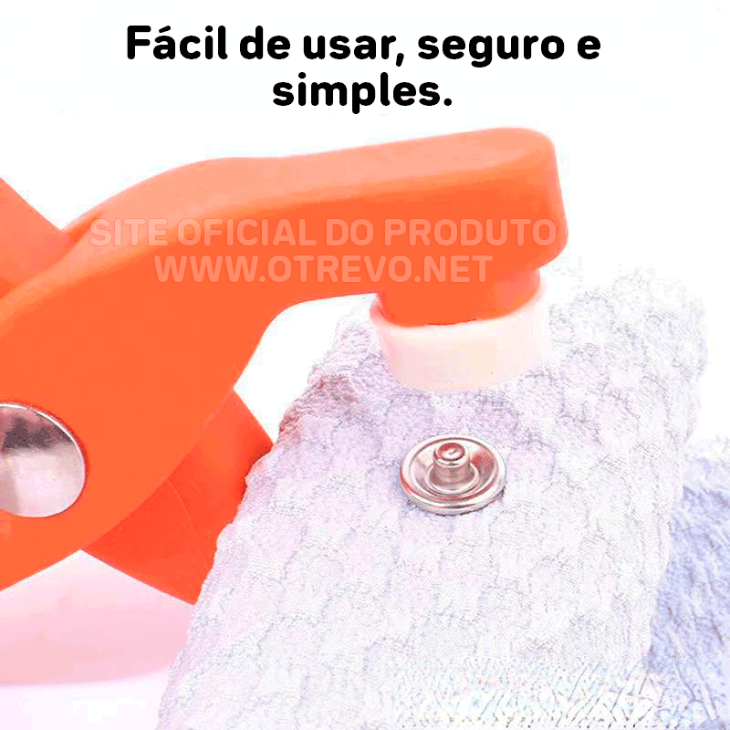 Kit Alicate Fixador + 100 Botões de Pressão (ULTIMOS DIAS DE PROMOÇÃO)