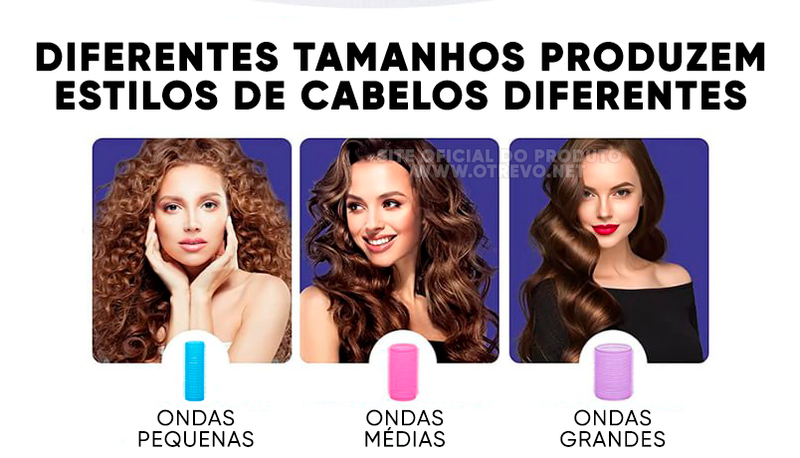 Kit Modelador de Cachos Sem Calor ®CurlyHair  - (CACHOS 100 DEFINIDOS)