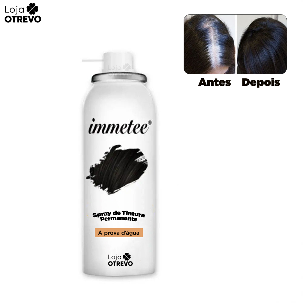 Spray de Tintura Permanente a Prova D'água - ImmeteeHair®