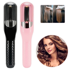 Aparador Elétrico de Pontas Duplas + Brinde Exclusivo - ®CutHair (Versão Premium Limitada)