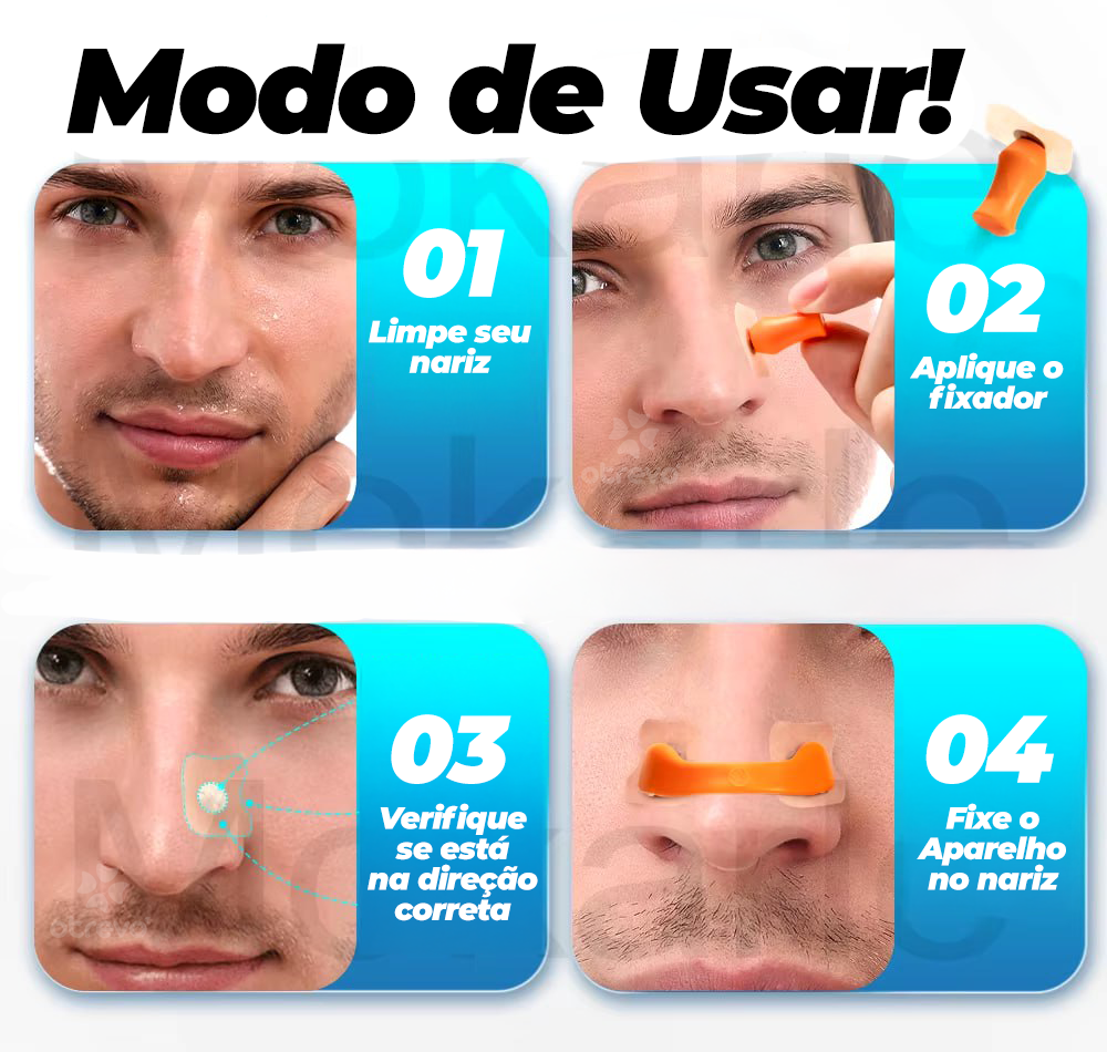 SmartSleep - Aparelho Inteligente Anti Ronco e Congestão Nasal