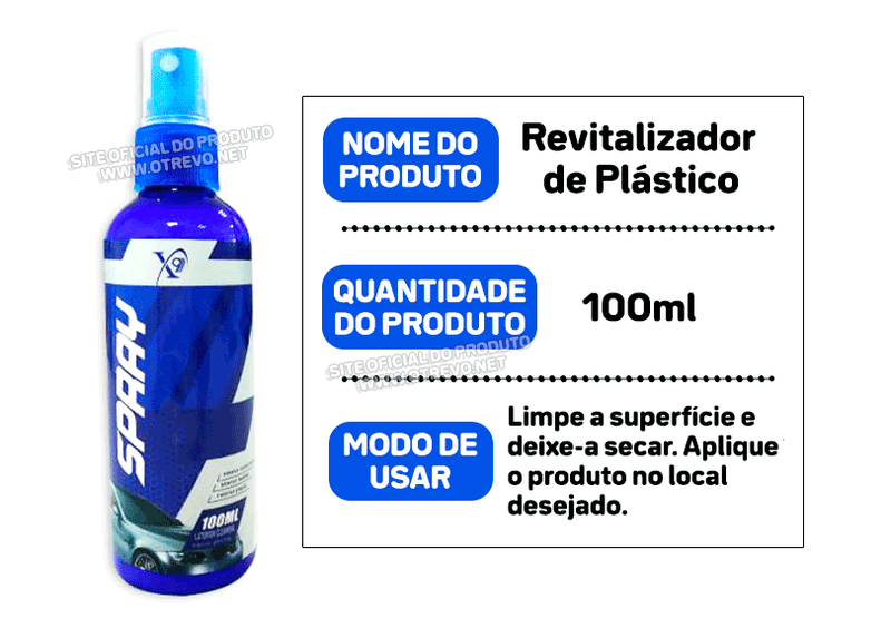 Revitalizador de Plástico -  ®AutoNew