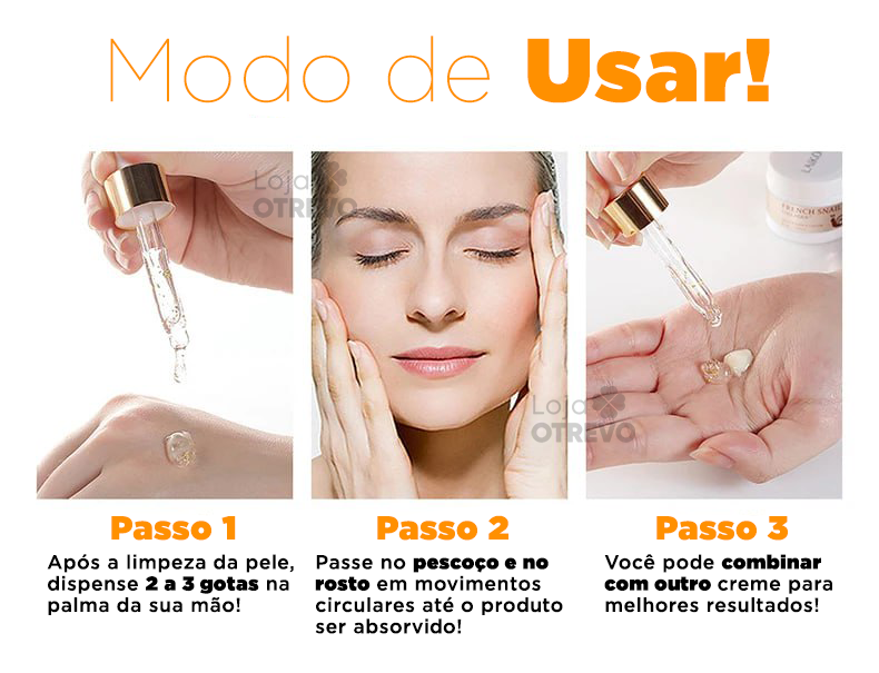 Serúm Rejuvenescedor Instantâneo Facial - 24K Gold®