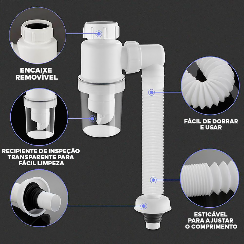 Sifão Inteligente Com Filtro - ®Sifomax