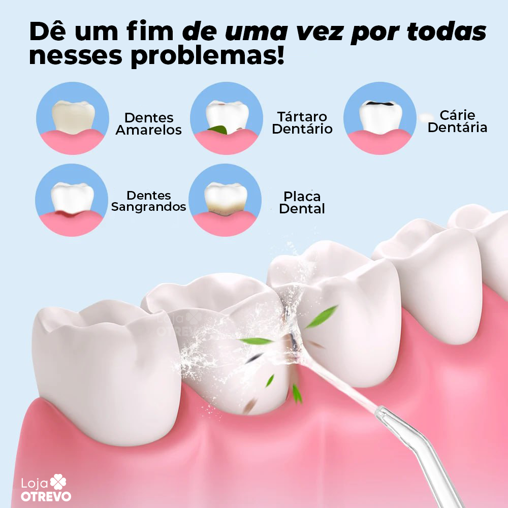 JatoClean®  - Irrigador Oral para Limpeza Bucal