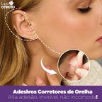 Adesivos Reutilizaveis Corretores de Orelha - EarIt®
