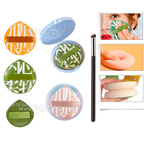 Esponja Aplicadora de Maquiagem de Alta Cobertura - Kit 3 Peças + Brinde Exclusivo Só Hoje  - ®Bbgirl