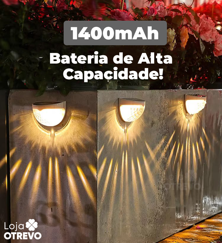 EcoLight - Luminária Solar (Recarregável) (COMPRE 1 E LEVE 2)