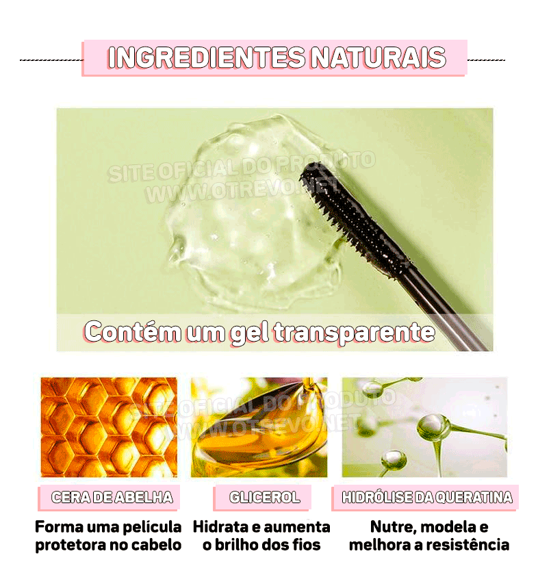 Modelador de Fios Anti-Frizz -  ®ModelHair (Elimina 100% Todos os Frizz)