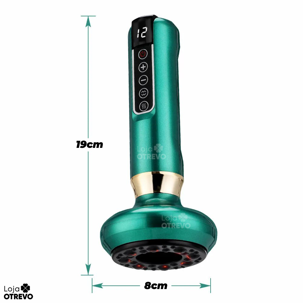 DrenaSkin® 3 em 1  - Massageador Redutor de Celulite e Gorduras Localizadas