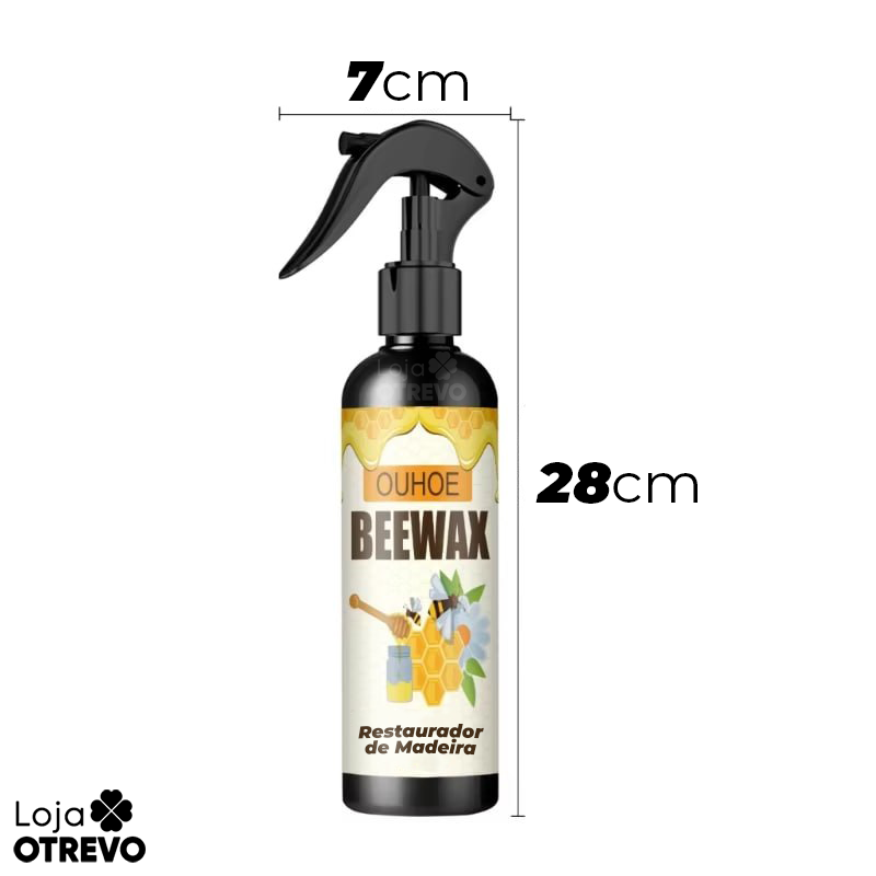 BeeWax - Restaurador de Madeira (CERA PURA DE ABELHA)