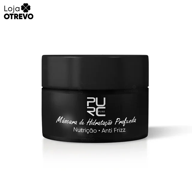 Máscara De Hidratação Profunda a Base de Óleo Puro de Coco e Colágeno - DEEPMASK®  (REPARA TOTALMENTE O CABELO)