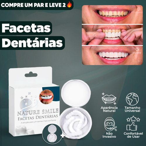 (Nature Smile) - Facetas Dentárias Removíveis