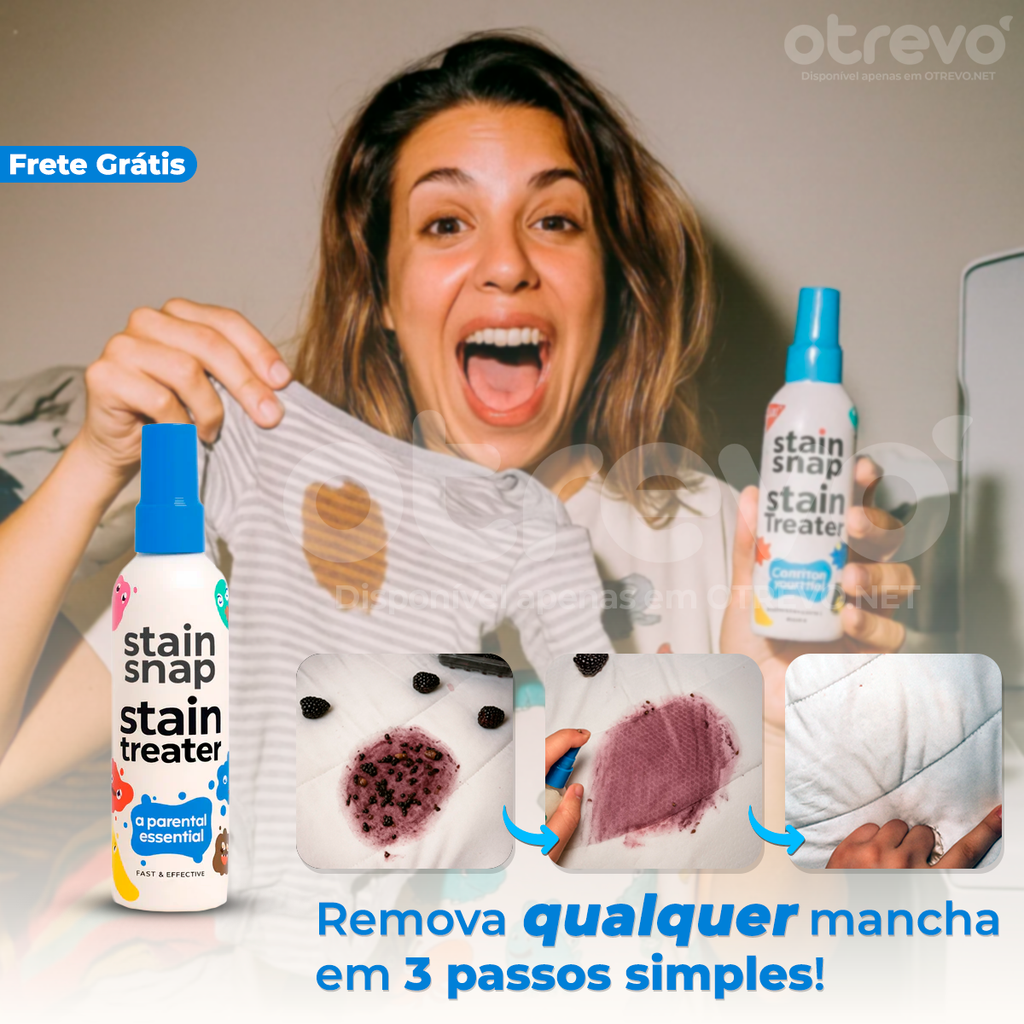 Stain Snap – Removedor Instantâneo de Manchas (Tira Mancha 10X)