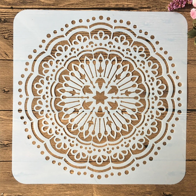 Molde Floral Stencil para Topo de Bolo (Vendas Individuais e Kit Completo)