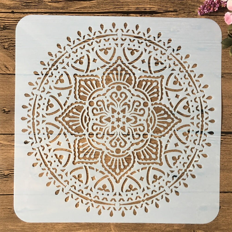 Molde Floral Stencil para Topo de Bolo (Vendas Individuais e Kit Completo)