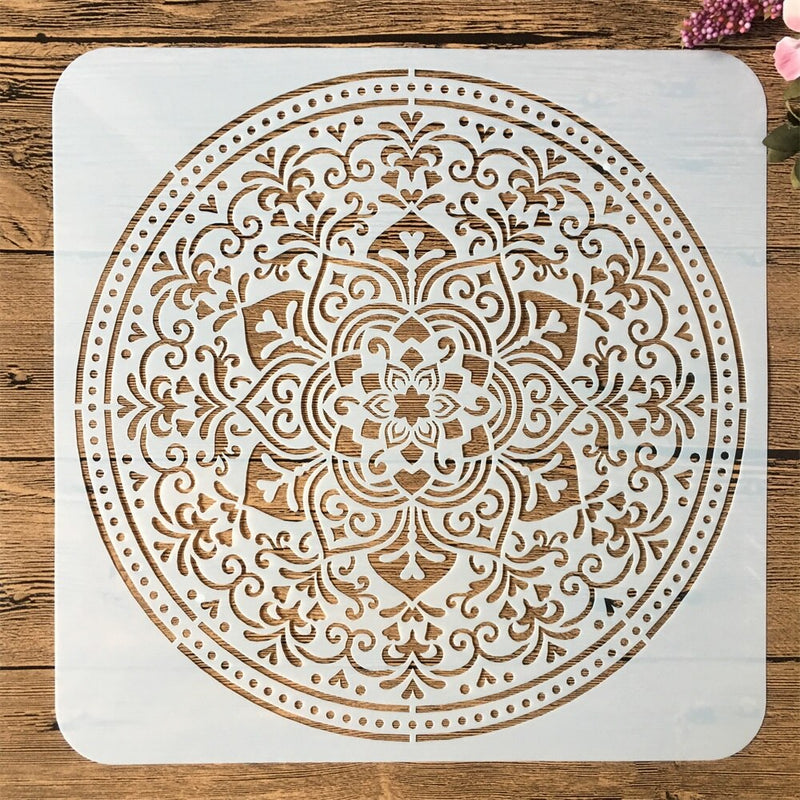 Molde Floral Stencil para Topo de Bolo (Vendas Individuais e Kit Completo)