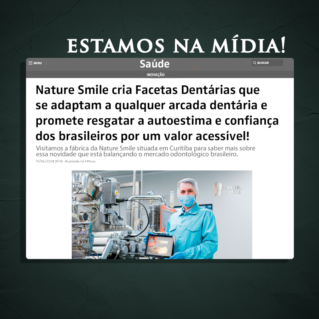 (Nature Smile) - Facetas Dentárias Removíveis