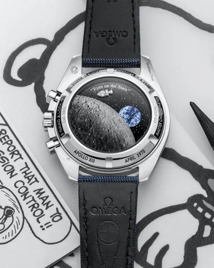 Relógio Speedmaster Snoopy Série de Aniversário 42mm +Caixa e Certificado