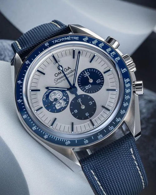 Relógio Speedmaster Snoopy Série de Aniversário 42mm +Caixa e Certificado