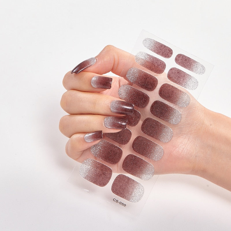 Unhas Adesivas de Gel de Fácil Aplicação - ®NailGirl