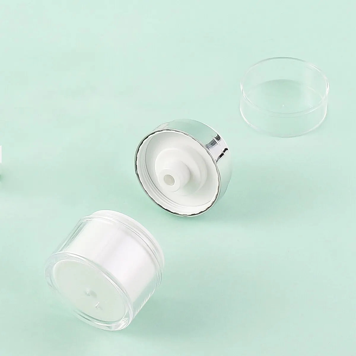 Kit de Frascos Pump Up - (MAIS HIGIENE PARA SEUS CREMES)