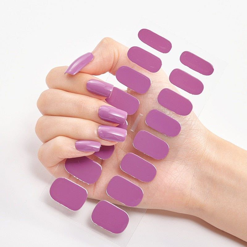 Unhas Adesivas de Gel de Fácil Aplicação - ®NailGirl