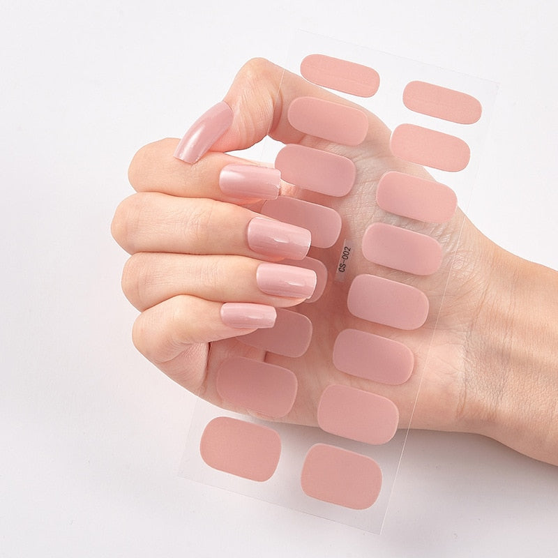 Unhas Adesivas de Gel de Fácil Aplicação - ®NailGirl