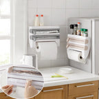 Porta Rolos 4 EM 1 Com Cortador - EasyKitch® (LANÇAMENTO 2023)